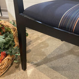 Carl Hansen & Son Modern Rattan Back Captain DINING CHAIRS Black 25w19d33h