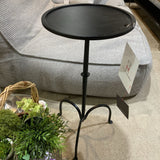 Aged Iron Martini Table SIDE TABLE 12d24h