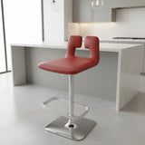 Poltrona Frau Alo Revolving BAR/COUNTER STOOL 16w15d32h