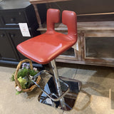 Poltrona Frau Alo Revolving BAR/COUNTER STOOL 16w15d32h