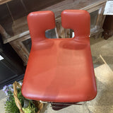 Poltrona Frau Alo Revolving BAR/COUNTER STOOL 16w15d32h