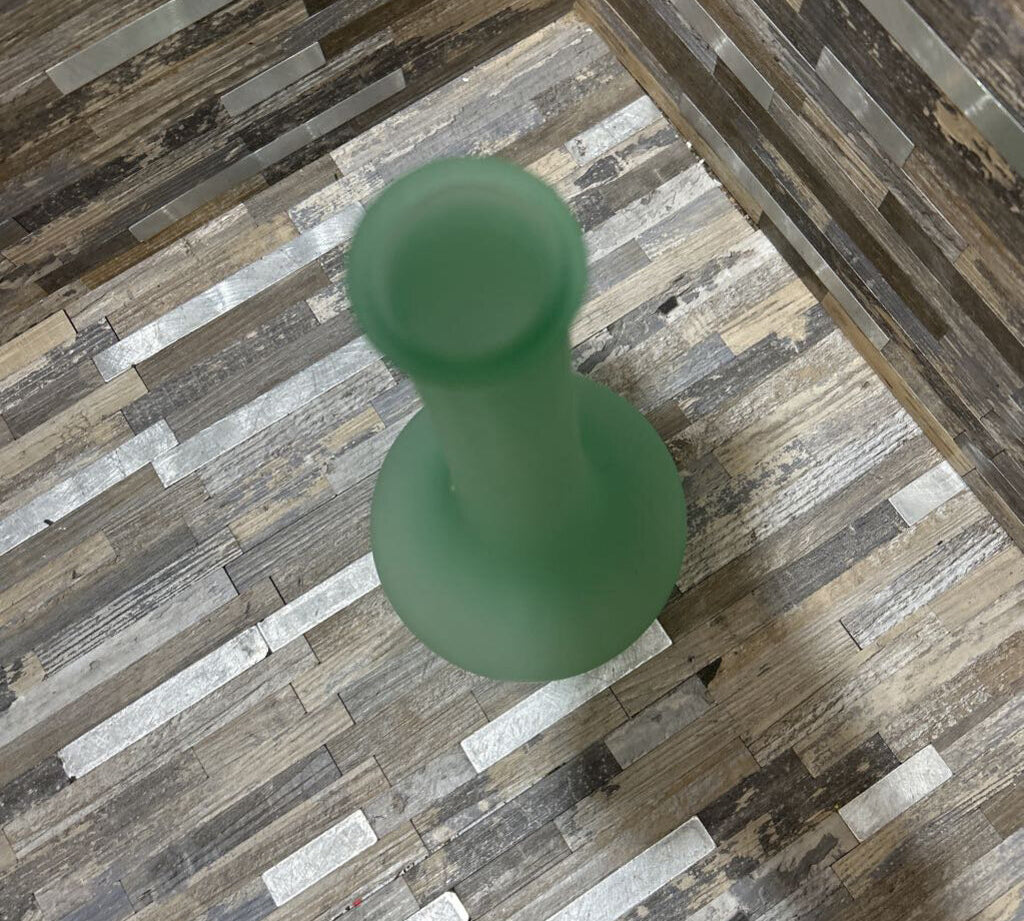 Bottleneck Satin Glass Vase ACCESSORIES 4.5d12h