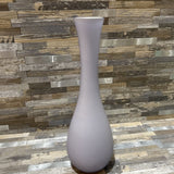 Bottleneck Satin Glass Vase ACCESSORIES 3.5d11h