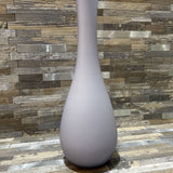 Bottleneck Satin Glass Vase ACCESSORIES 3.5d11h