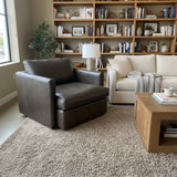 Crate & Barrel Lounge Swivel Chair LOUNGE CHAIRS 40w40d37h