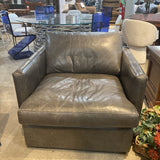 Crate & Barrel Lounge Swivel Chair LOUNGE CHAIRS 40w40d37h