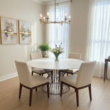 Custom Transparent Glass Oblong DINING TABLE 76d30h