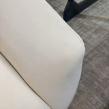 TOV Furniture Jordan Performance Velvet Swivel Accent Chair LOUNGE CHAIRS Cream Velvet-Flat 32.5w30d29.5h