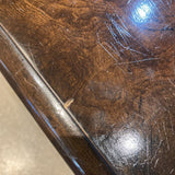Ethan Allen Smithsonian Trestle Table w/ Two 20" Leaves DINING TABLE 82w48d30h