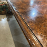 Ethan Allen Smithsonian Trestle Table w/ Two 20" Leaves DINING TABLE 82w48d30h