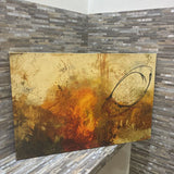 Abstract Expressionist Print On Canvas ART WORK 36x24