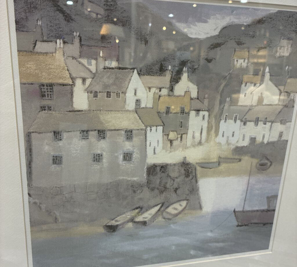 Bay Side By Adelene Fletcher ART WORK 18x18