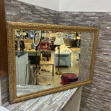 Shabbi Chic Ornate Mirror MIRRORS Gold 40.5x28.5