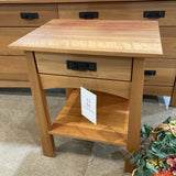 Amish Style 1 Drawer NIGHTSTAND 24w18d27h