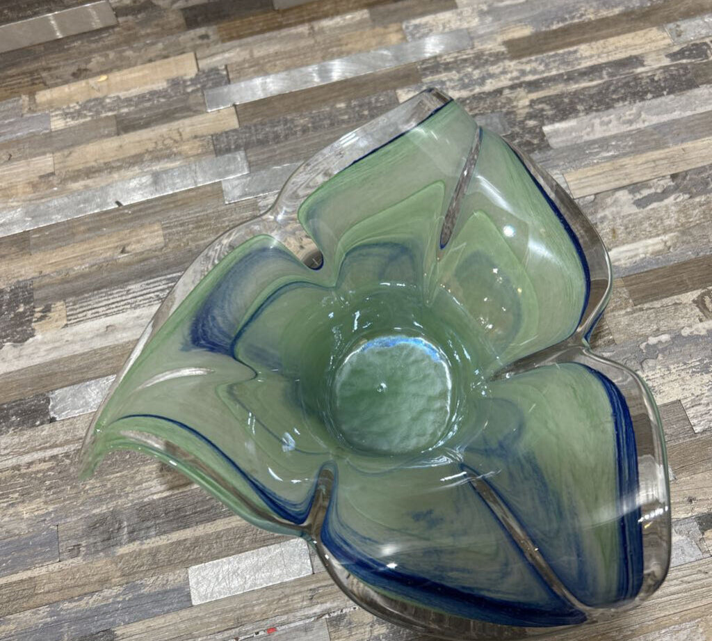 Murano Folded Glass Vase ACCESSORIES 8w8d3h