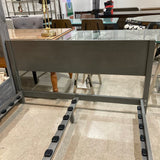 CB2 Low Profile Metal Queen BEDS Gray 59.5w78d31h