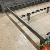 CB2 Low Profile Metal Queen BEDS Gray 59.5w78d31h