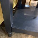 Westport Chairside SIDE TABLE Navy 16Wx24Dx24H