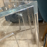 Kartell Invisible by Tokuji Yoshioka DINING TABLE Clear 39.5Wx28.5H