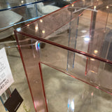 Kartell Jolly By Paolo Rizzatto SIDE TABLE Pink 15.5Wx15.5H