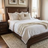 Traditional Panel Queen Bed BEDS 65.5w88d54h