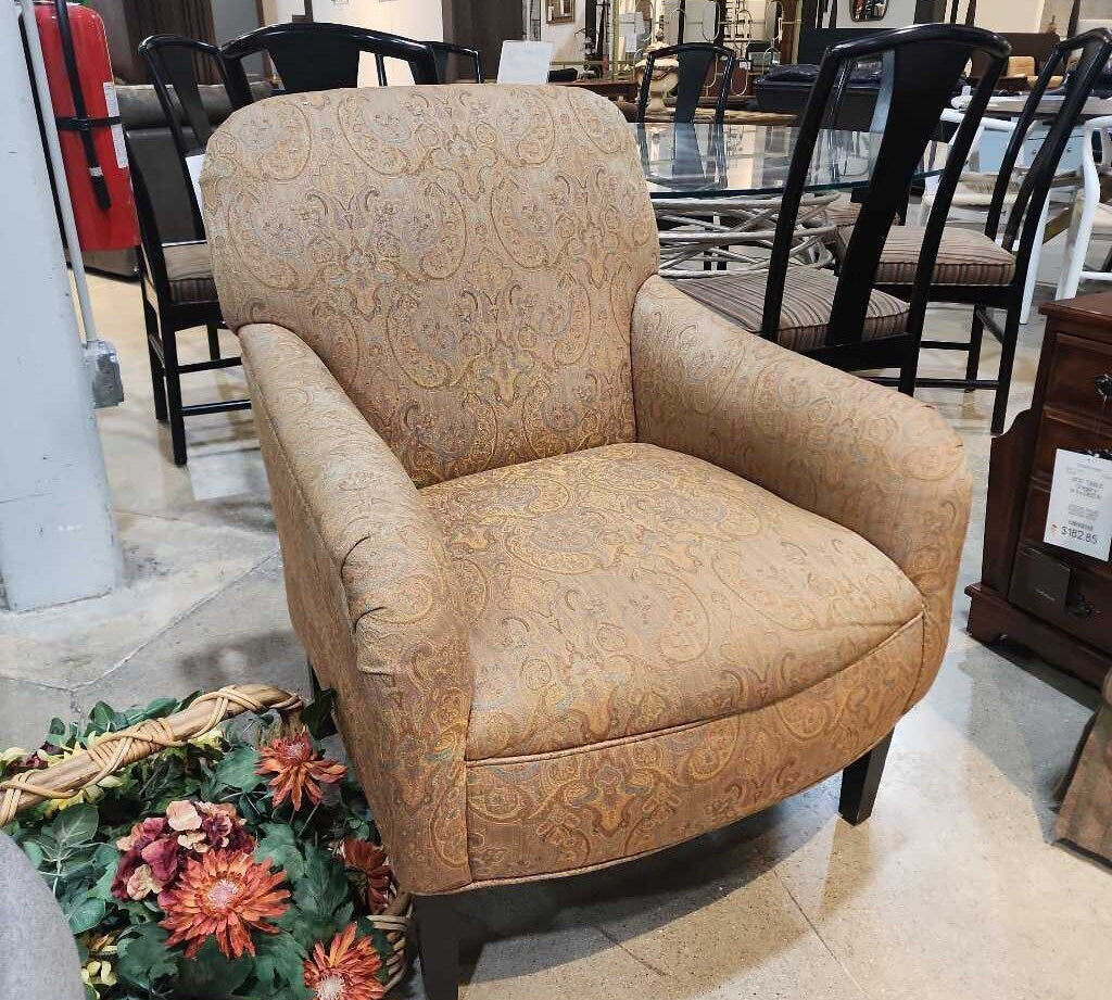 Walter E Smithe Paisley Berkley CHAIR 29Wx29Dx36H