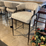 TOV Furniture Tatum Boucle Counter BAR/COUNTER STOOL Cream 21.5w21.5d35h