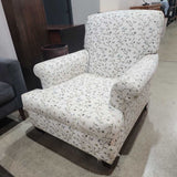 Botanical Pattern Upholsered CHAIR 34Wx41Dx35H