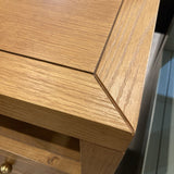 Celine 2-Drawer NIGHTSTAND Honey/Gold 28w17d27h