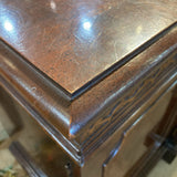 Henredon Banded Mahogany 3-Door On Casters BUFFET/SIDEBOARD 72w20d31h