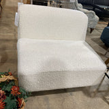 CB2 Terrain Boucle CHAIR Off White 37Wx37Dx28H