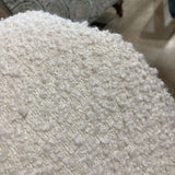 CB2 Terrain Boucle CHAIR Off White 37Wx37Dx28H