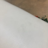 Roche Bobois Sleek Modern Leather 3pc SECTIONAL Off White 173Wx40Dx26H