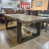 Universal Furniture Desmond Modern w/ Metal Legs w/ 1 22" Leaf DINING TABLE