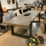 Universal Furniture Desmond Modern w/ Metal Legs w/ 1 22" Leaf DINING TABLE