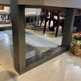 Universal Furniture Desmond Modern w/ Metal Legs w/ 1 22" Leaf DINING TABLE