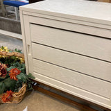Crate & Barrel Clapboard Media Sliding Front Drawers MEDIA CONSOLE 48Wx20Dx26H
