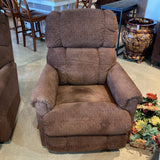 La-Z-Boy Fabric Rocking Manual Recliner RECLINERS Brown 32w33d38h