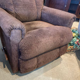 La-Z-Boy Fabric Rocking Manual Recliner RECLINERS Brown 32w33d38h