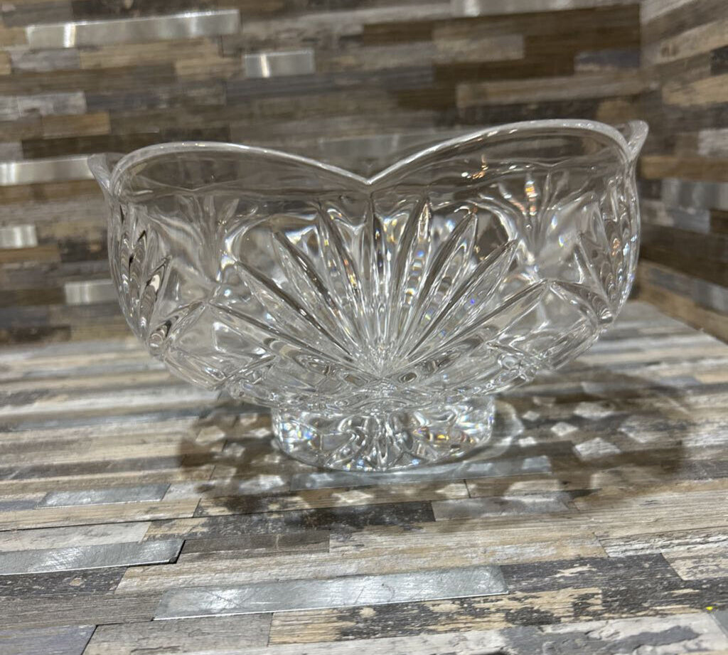 Noritake Hampton Lead Crystal Centerpiece Bowl ACCESSORIES 9d5h