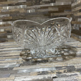 Noritake Hampton Lead Crystal Centerpiece Bowl GIFT 9d5h