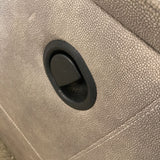 Southern Motion Inc. Microfiber Manual Reclining Loveseat RECLINERS Slate Gray 59w35d37h