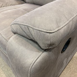 Southern Motion Inc. Microfiber Manual Reclining Loveseat RECLINERS Slate Gray 59w35d37h
