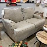 2-Seat Fabric Curve Arm LOVE SEAT 64w40d39h