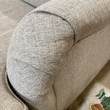 3-Seat Fabric Curve Arm SOFA 88w40d39h