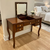 Traditional Wooden Makeup Vanity DESKS 43w18d30h