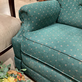 Floral Patterned Button Tufted Rocker Manual Recliner RECLINERS 32w32d38h