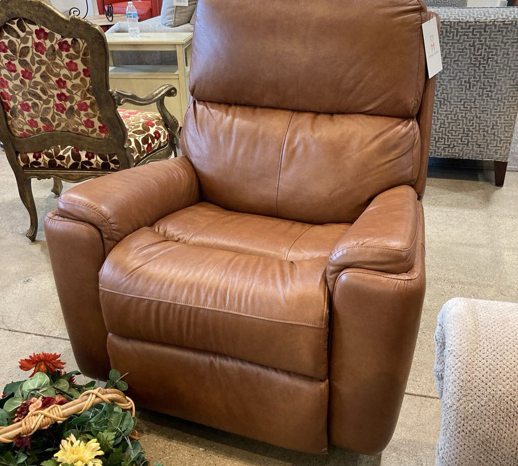 Walter E. Smithe Leather Manual Rocker/Recliner RECLINERS 37w34d40h