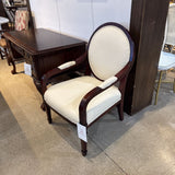 Oval Back Padded Armchair CHAIR 26w26d41h