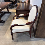 Oval Back Padded Armchair CHAIR 26w26d41h